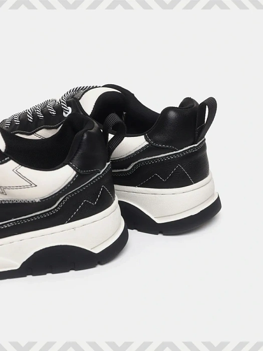 Мужские кеды BRUNO RENZONI  черные, артикул WZYD23018