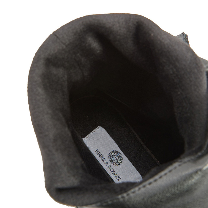 Женские полусапоги FEDERICA RODARI черные, артикул 44E-A1393-25W