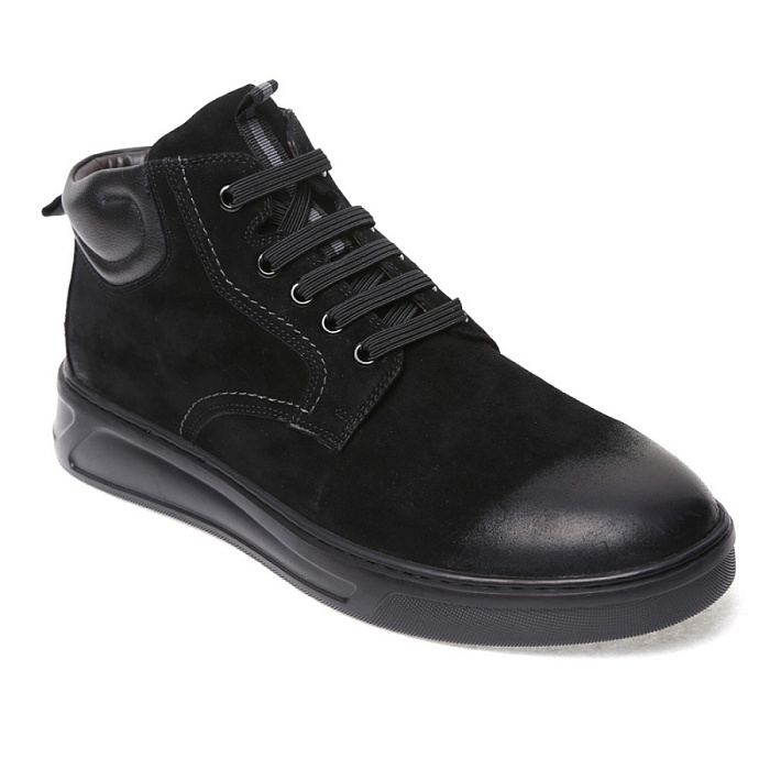 Мужские ботинки basic BRUNO RENZONI  черные, артикул Q045X-4A-R