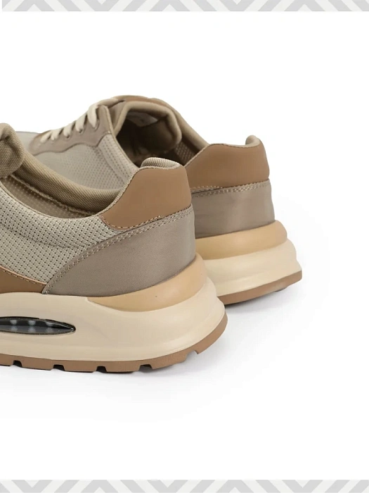 Мужские кроссовки BRUNO RENZONI  бежевые, артикул BR20526-MB