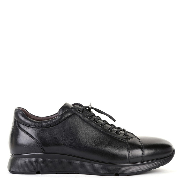 Мужские ботинки BRUNO RENZONI  черные, артикул 016A-A821A