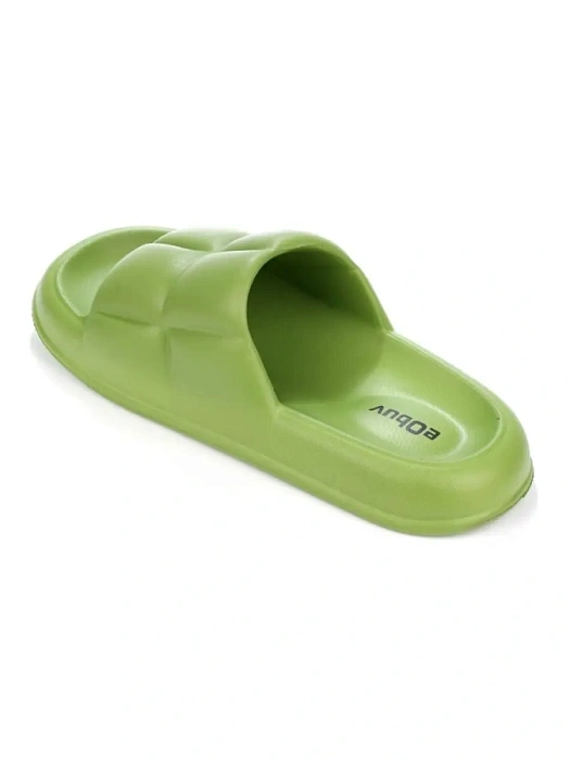 Женские сабо eObuv зеленые, артикул 837958/01-05EB