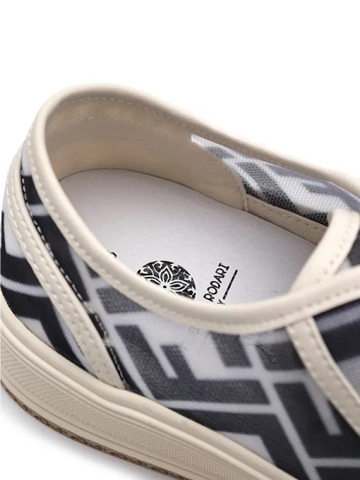 Женские кеды FEDERICA RODARI серые, артикул 42E-HY105-1A