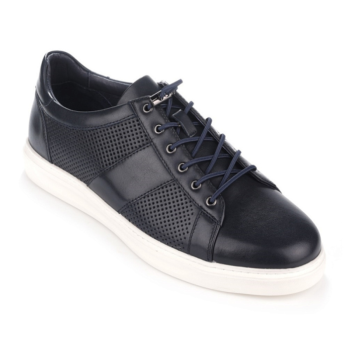 Мужские кеды BRUNO RENZONI  синие, артикул M36B-80B