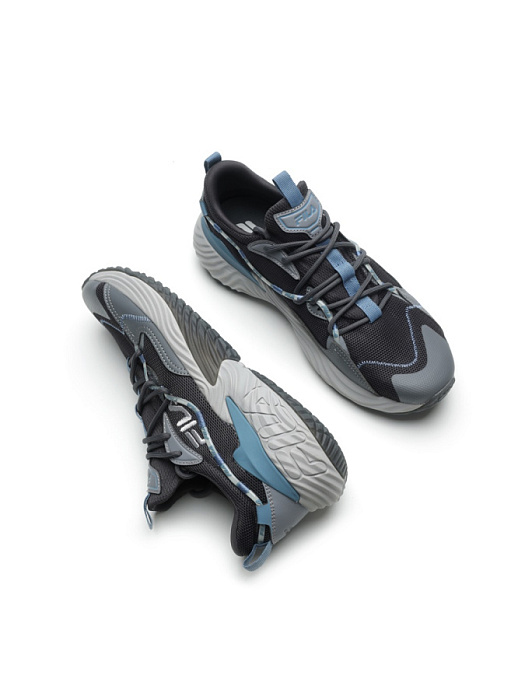 Мужские кроссовки FILA серые, артикул 118329-BA