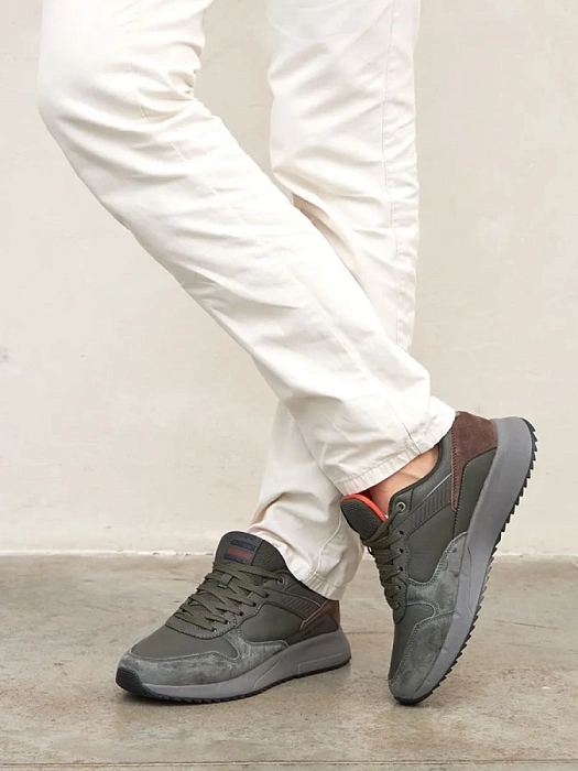 Мужские кроссовки STROBBS хаки, артикул C3480-19