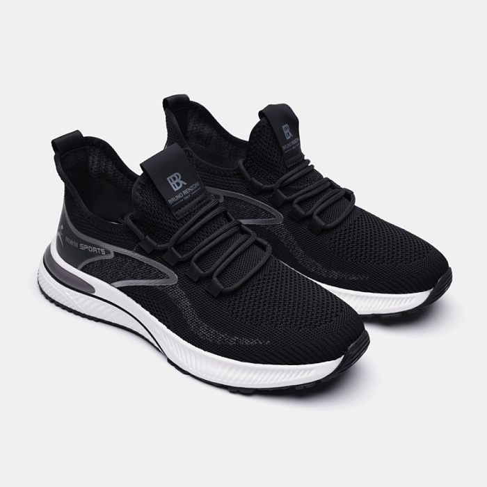 Мужские кроссовки BRUNO RENZONI  черные, артикул RH7755A