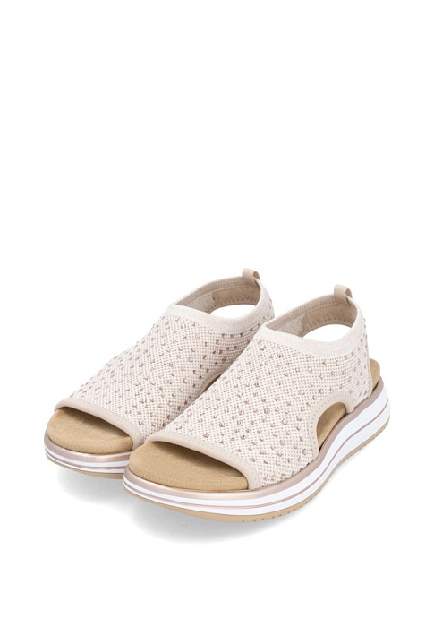 Женские босоножки  REMONTE розовые, артикул D1J55-31