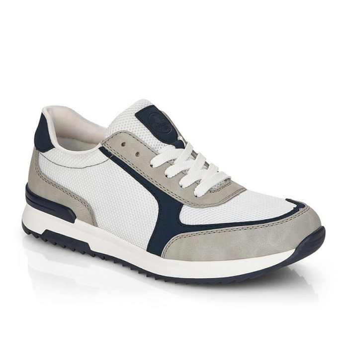 Мужские кроссовки RIEKER белые, артикул 16149-40