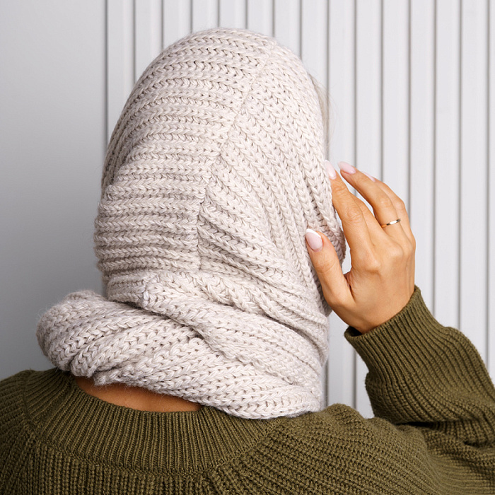 Головной убор FEDERICA RODARI, артикул FD403/19_beige