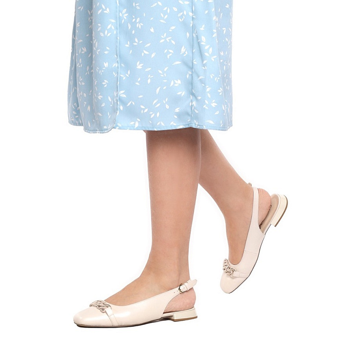 Женские слингбэки CAPRICE бежевые, артикул 9-9-29400-20-140