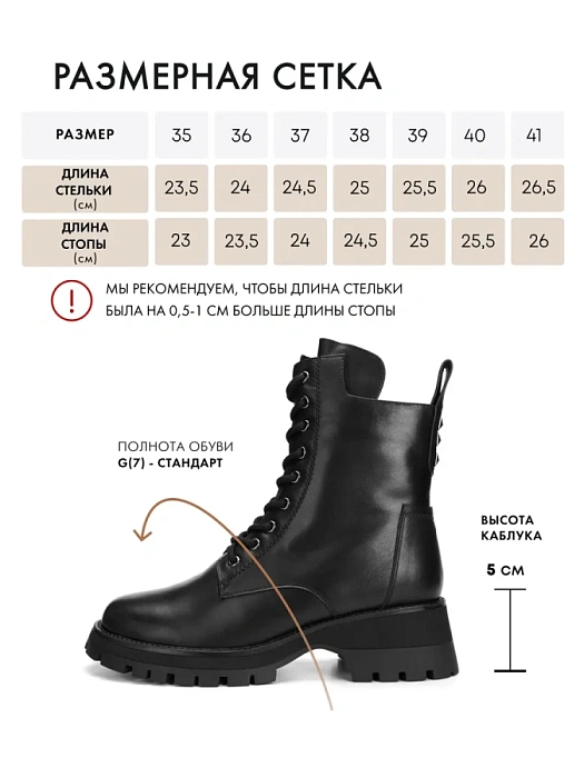Женские ботинки basic FEDERICA RODARI черные, артикул 7E-3C488-947A