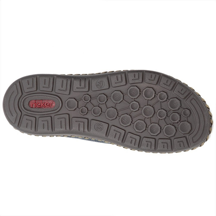 Мужские туфли basic RIEKER синие, артикул B2465-14