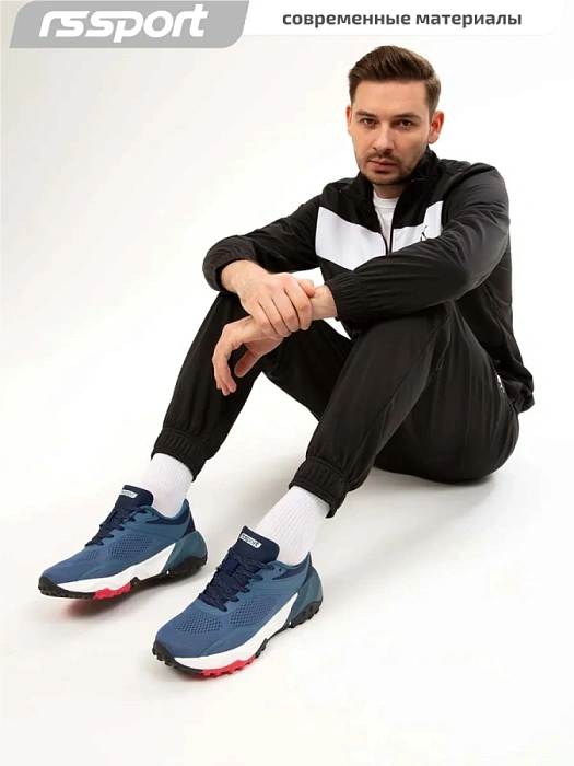 Мужские кроссовки RS SPORT синие, артикул LH21A174M_BLUE