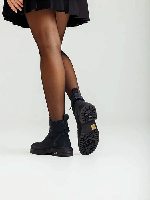 Женские ботинки FEDERICA RODARI серые, артикул 44E-A1161-61K