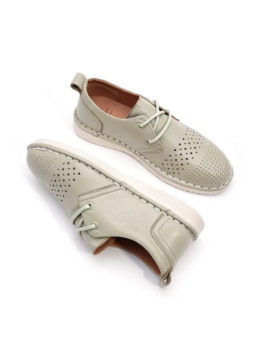 Женские туфли basic SOFIA-ALEXANDRA оливковые, артикул SA16792-WL/8-1