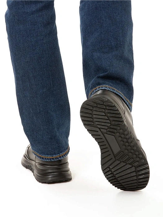 Мужские кроссовки BRUNO RENZONI  черные, артикул HM9885-1