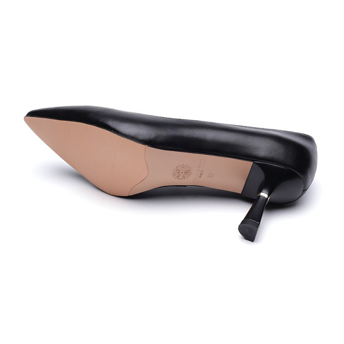 Женские туфли лодочки basic FEDERICA RODARI черные, артикул 19E-A1232-635-C190