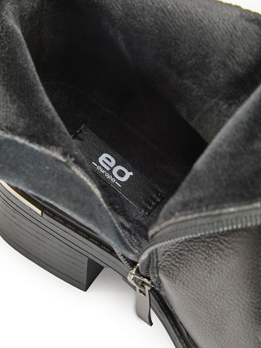 Женские ботинки eObuv черные, артикул DY25030713A