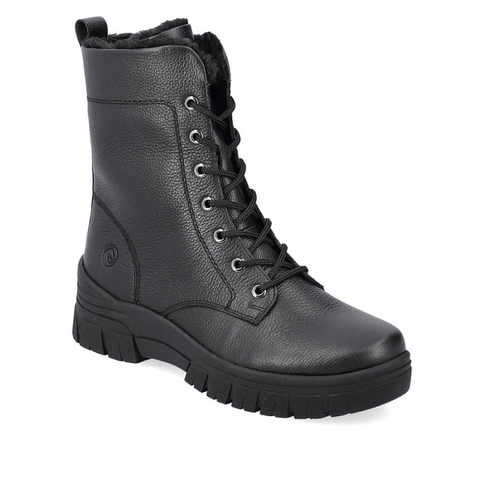 Женские ботинки basic REMONTE черные, артикул D0E72-01