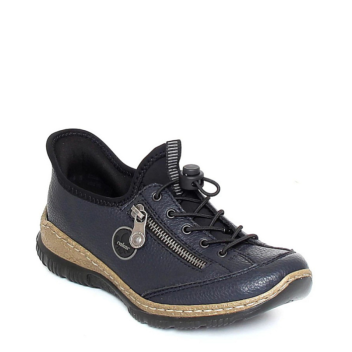 Женские кроссовки RIEKER синие, артикул N3267-15