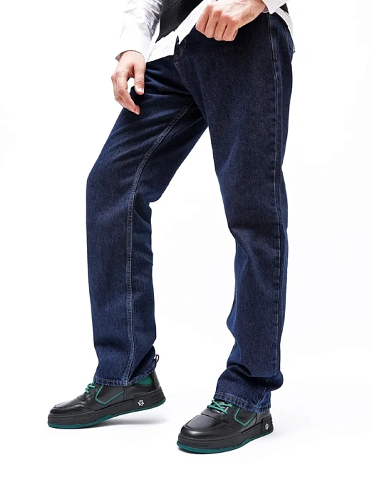 Мужские кеды BRUNO RENZONI  черные, артикул LN002-111-ZM