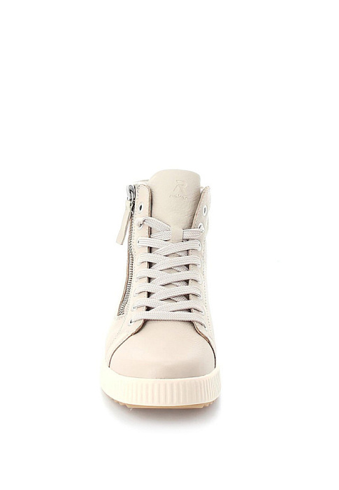 Женские ботинки RIEKER бежевые, артикул W0164-60