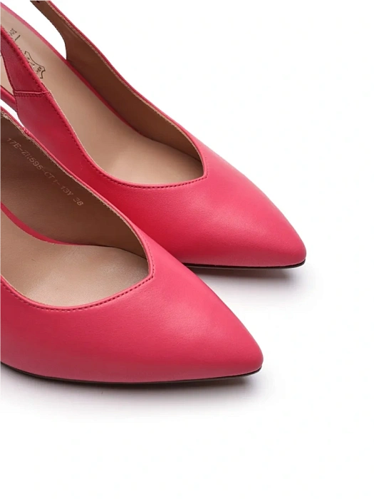 Женские слингбэки FEDERICA RODARI розовые, артикул 17E-ZH595-CT1-13Y