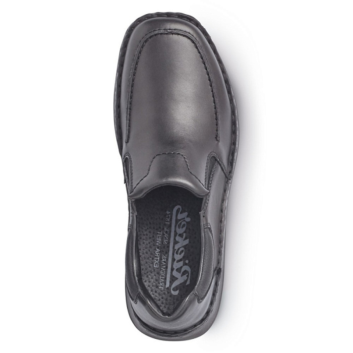 Мужские туфли basic RIEKER черные, артикул 03064-01