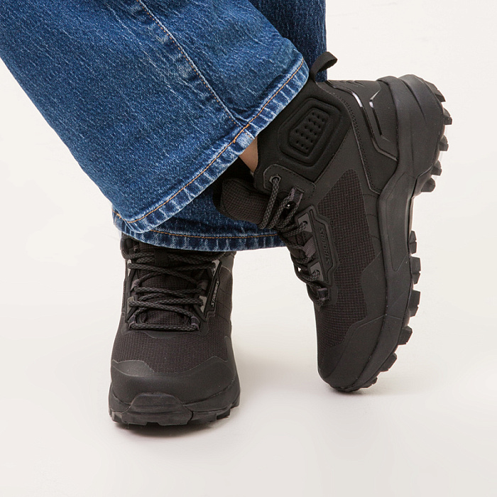 Женские ботинки basic STROBBS черные, артикул F8418-3