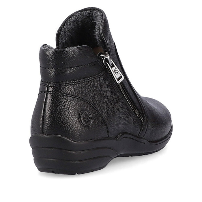 Женские ботинки basic REMONTE черные, артикул R7677-02