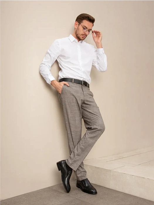 Мужские туфли BRUNO RENZONI  черные, артикул 24252-5-C515