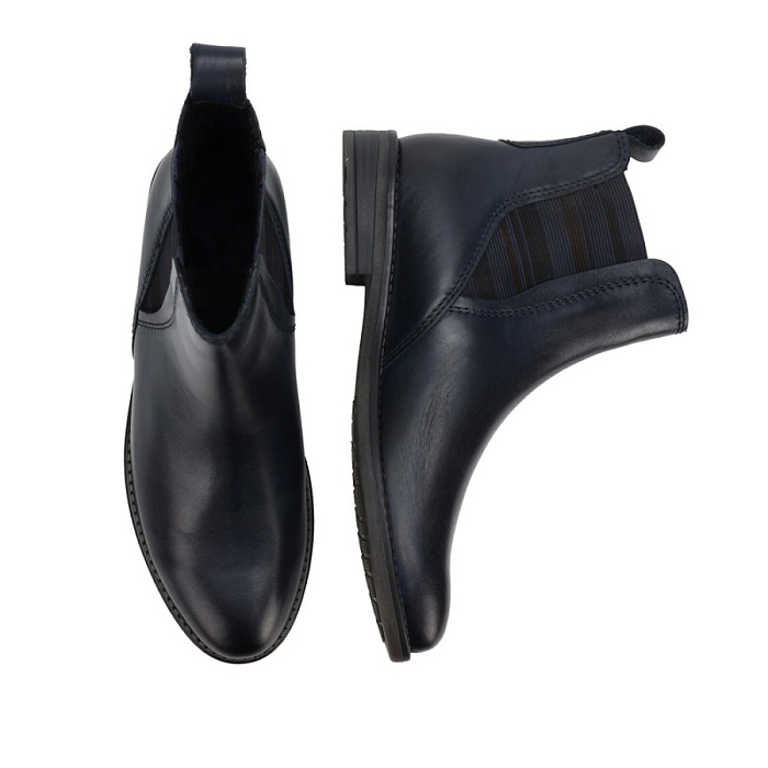 Женские челси MARCO TOZZI синие, артикул 2-25366-41-805