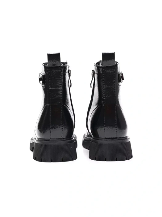 Женские ботинки Donna Daniella  черные, артикул 21W7-17-502B