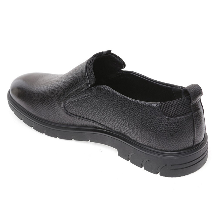 Мужские туфли basic BRUNO RENZONI  черные, артикул BR5918-ML/10 