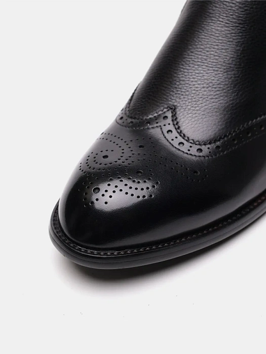 Мужские ботинки basic BRUNO RENZONI  черные, артикул YS971X-H07A-R