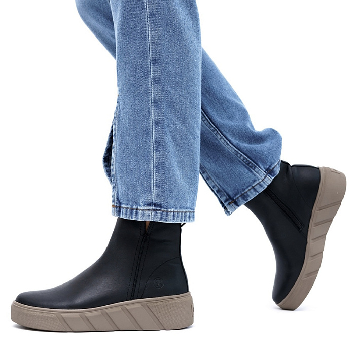 Женские ботинки basic RIEKER черные, артикул W0562-00