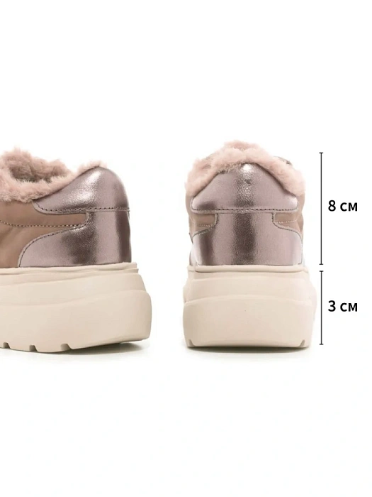 Женские кроссовки CAPRICE бежевые, артикул 9-23704-41-345