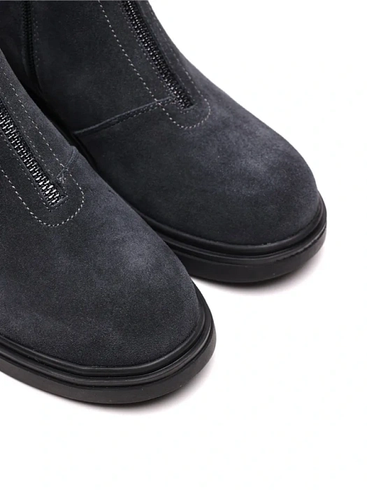 Женские ботинки FEDERICA RODARI серые, артикул 44E-A1161-61K