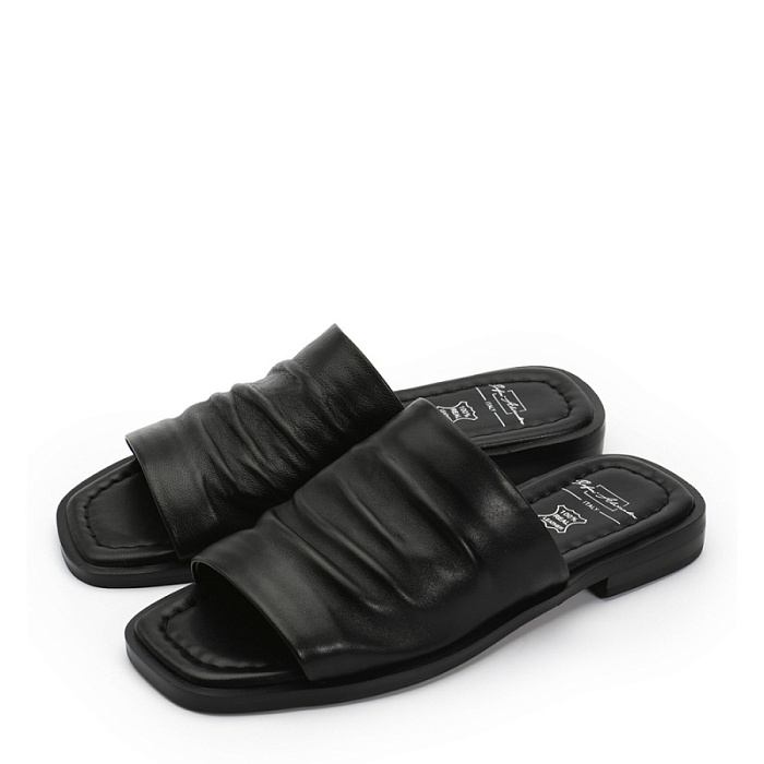 Женские шлепанцы SOFIA-ALEXANDRA черные, артикул 38E-HF1221-6100L1