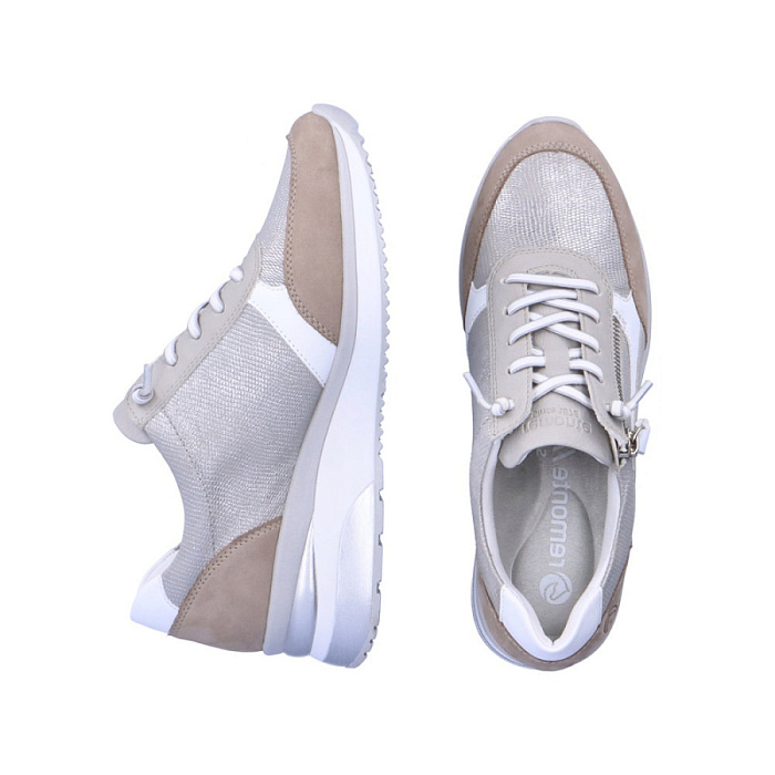 Женские кроссовки REMONTE бежевые, артикул D2410-40