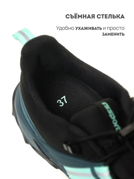 Женские кроссовки RS SPORT синие, артикул LK234A2W-2/blue