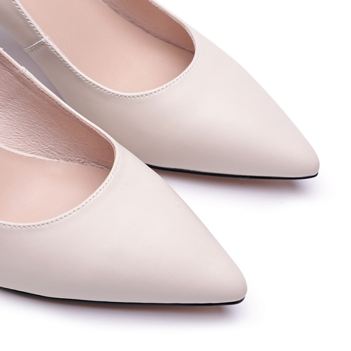 Женские туфли лодочки basic FEDERICA RODARI бежевые, артикул 19E-A1232-635-C213