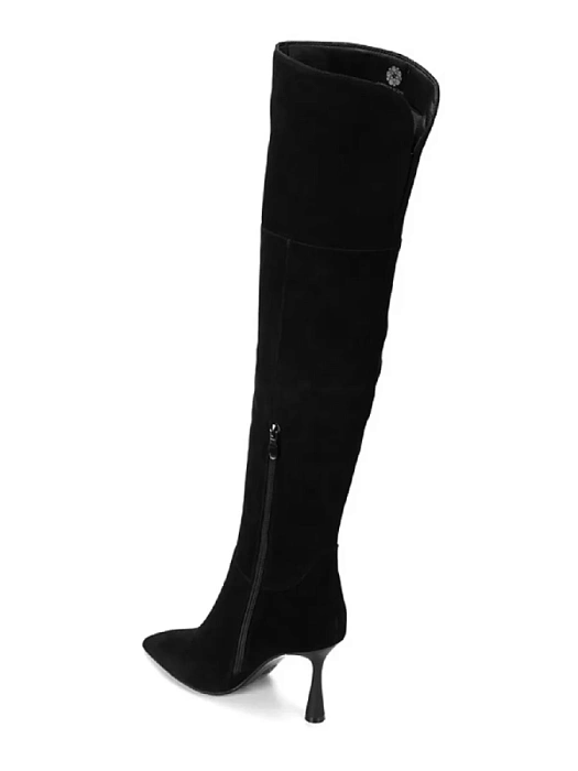 Женские ботфорты FEDERICA RODARI черные, артикул 7E-3H546-355