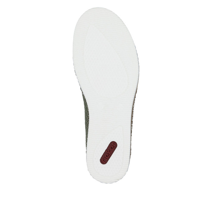 Женские слипоны RIEKER зеленые, артикул L7873-52