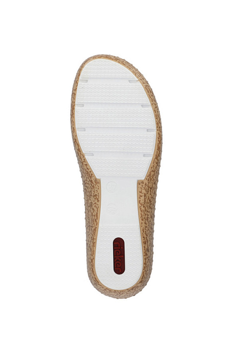 Женские туфли RIEKER белые, артикул 44852-80