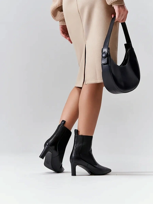 Женские ботильоны FEDERICA RODARI черные, артикул 7E-3C507-987