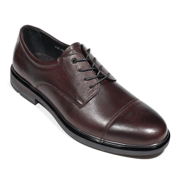 Мужские туфли BRUNO RENZONI  коричневые, артикул 136-1077-148-1