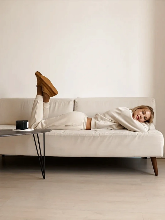 Женские ботинки basic FEDERICA RODARI бежевые, артикул 42E-X709-2B