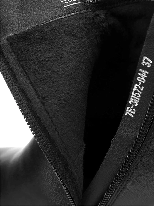 Женские ботильоны FEDERICA RODARI черные, артикул 7E-3H572-844